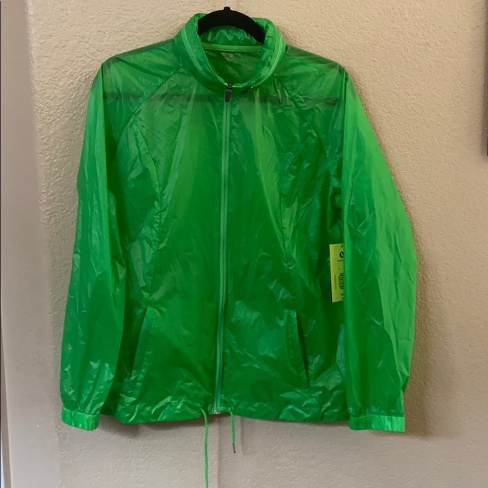 Reflective, water resistant, lightweight jacket